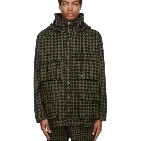 Adidas X IVY Park Adidas Original Twill Jacket Green & Black Size XS Unisex - Picture 1 of 13